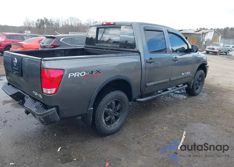 2012 Nissan Titan Pro-4X from USA, damaged, VIN 1N6AA0ECXCN328017